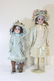 2 antique Germany bisque head dolls