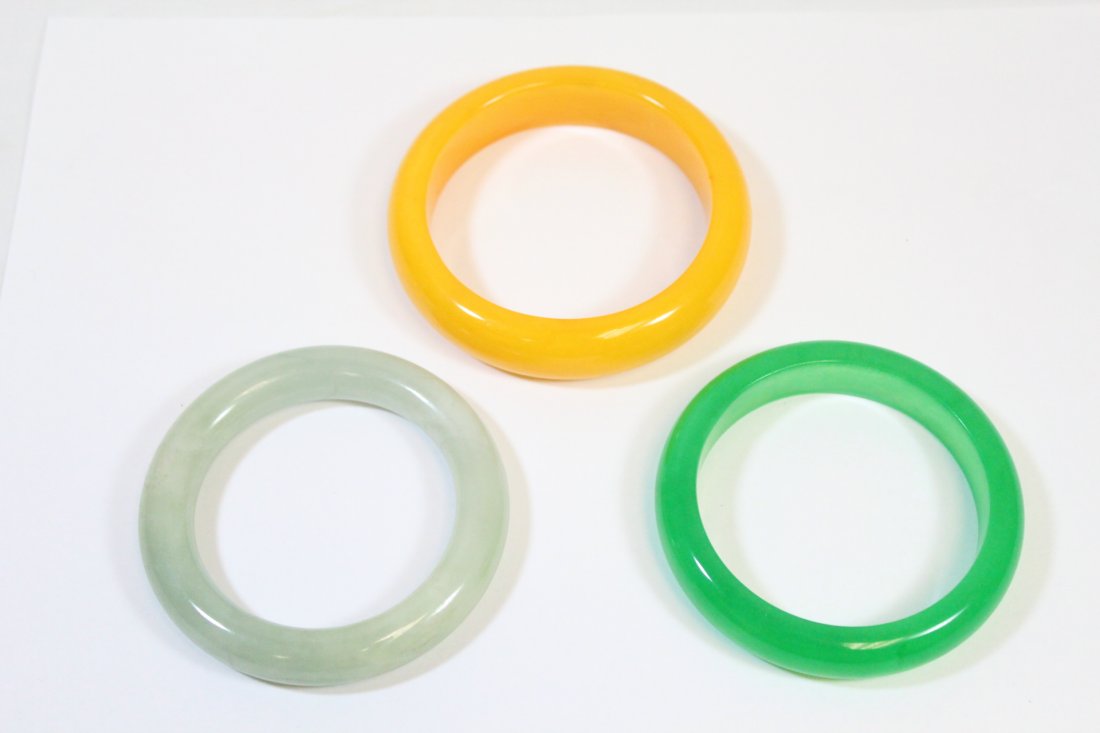 3 bangle bracelets (1 of 10)