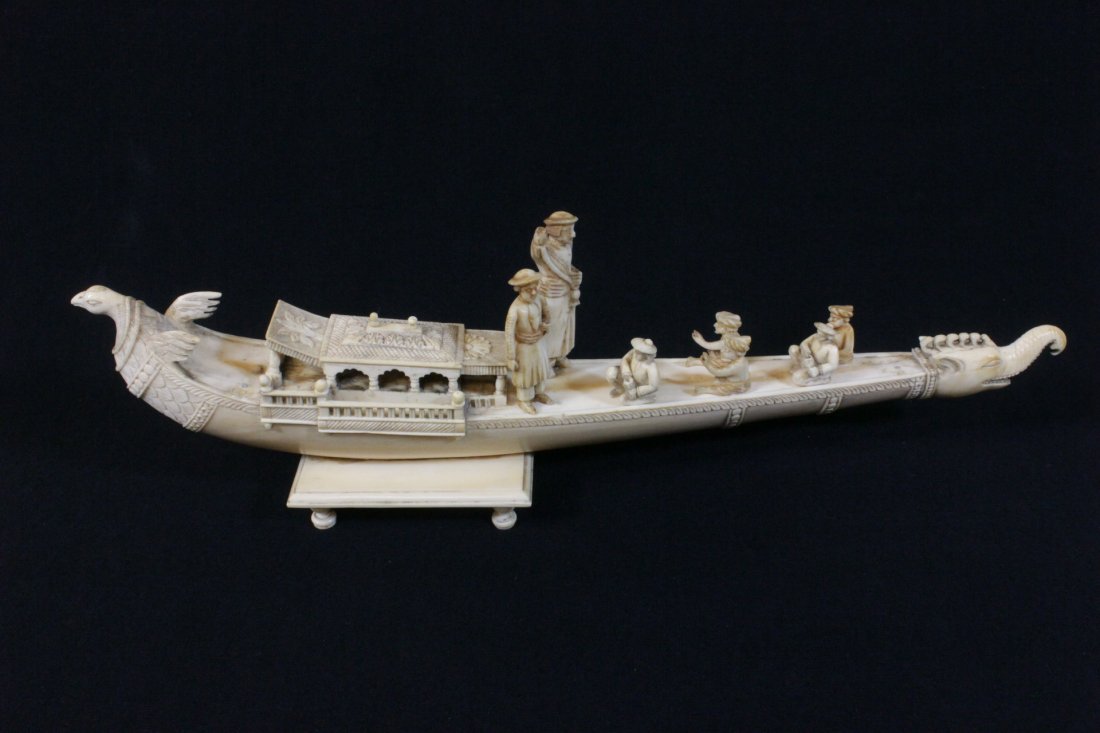 Possible antique British India ivory carving (1 of 10)