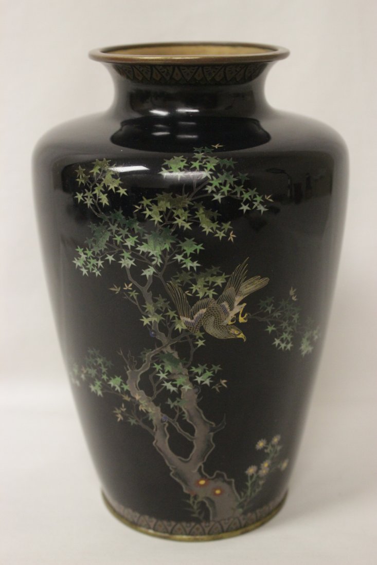 Japanese antique cloisonne vase (1 of 10)