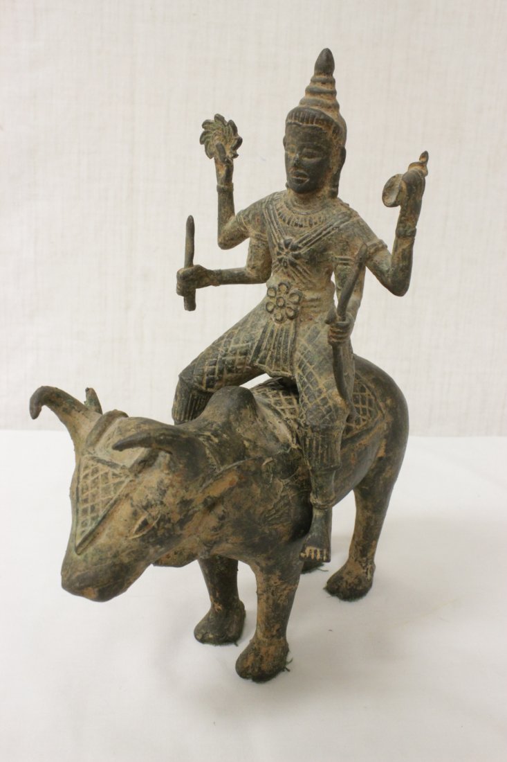 vintage bronze statue (1 of 9)