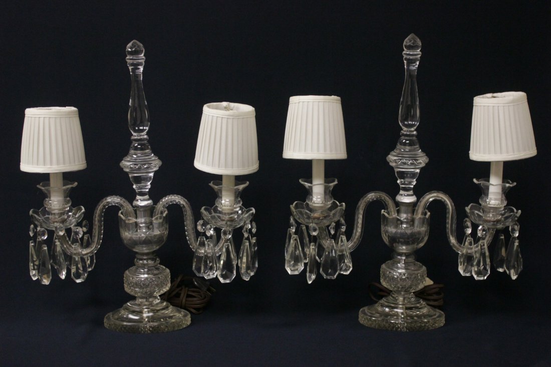 Pair crystal candelabra (1 of 10)