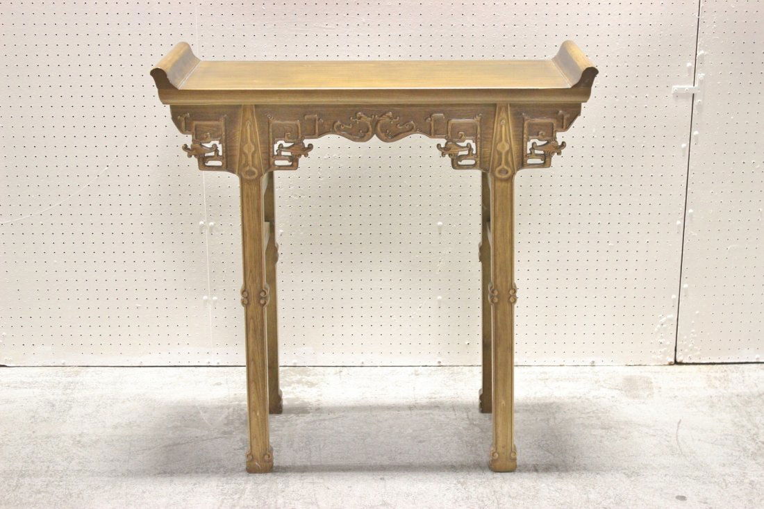 Chinese vintage hardwood altar table (1 of 8)
