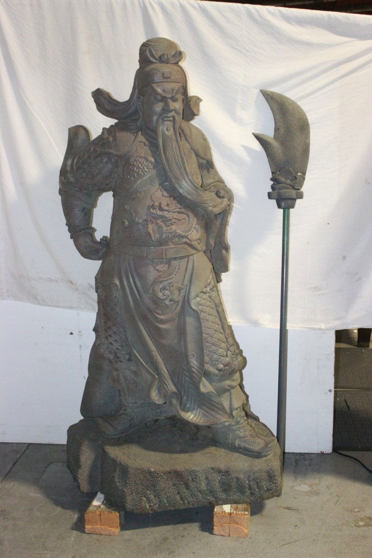 Magnificent Chinese vintage hard stone carving (1 of 10)