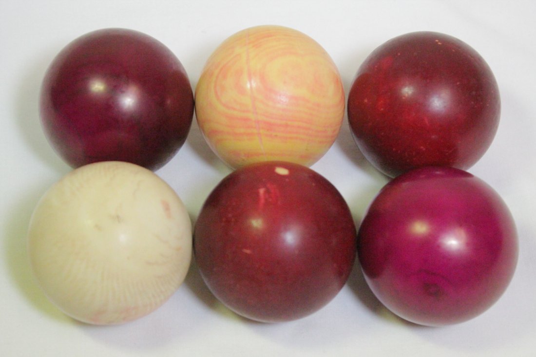 6 antique ivory carved balls: 6 antique ivory carved balls, 2"dia each , NO INTERNATIONAL SHIPPING OF IVORY