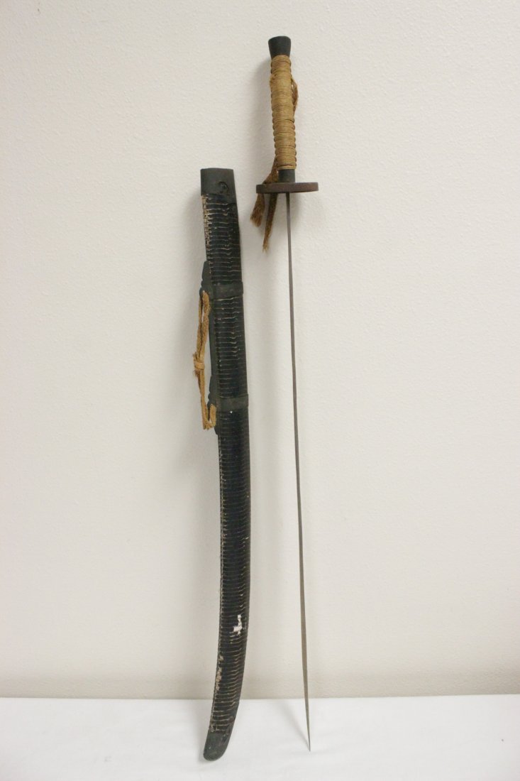 Chinese sword with scabbard (1 of 10)