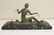 bronze sculpture on marble base by Z. Kovacs - 6