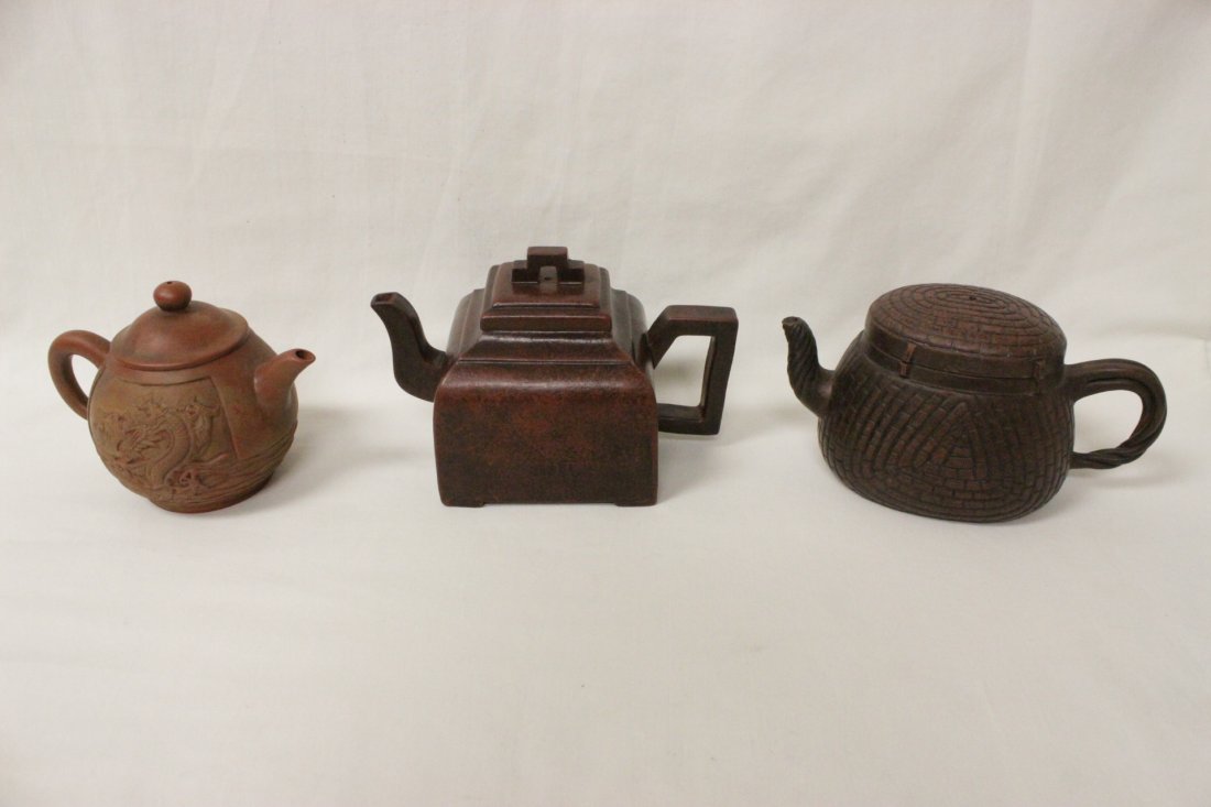 3 Yixing clay teapot (1 of 10)