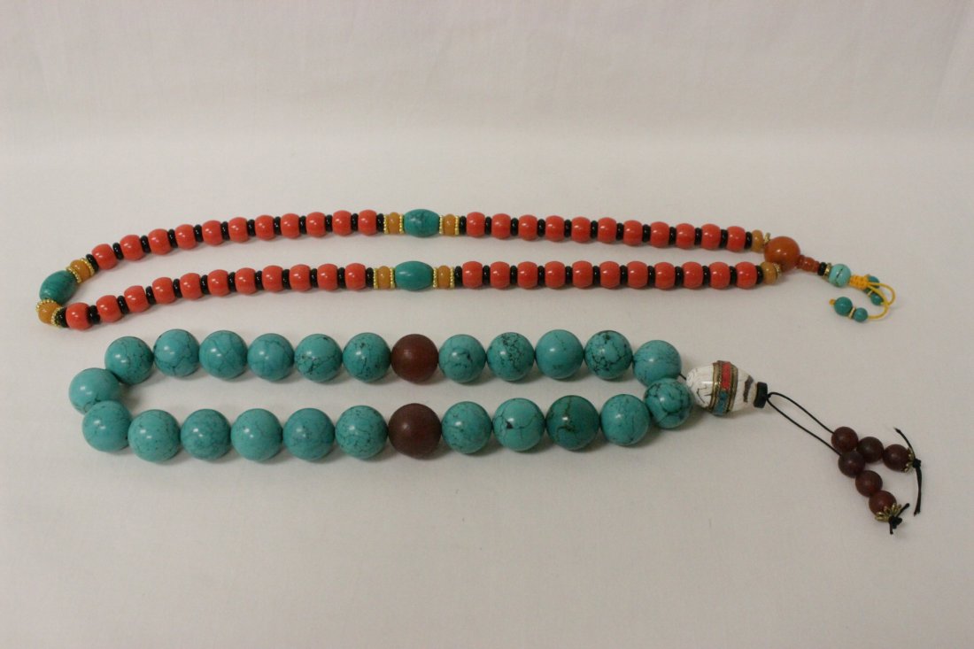 2 bead necklaces (1 of 9)