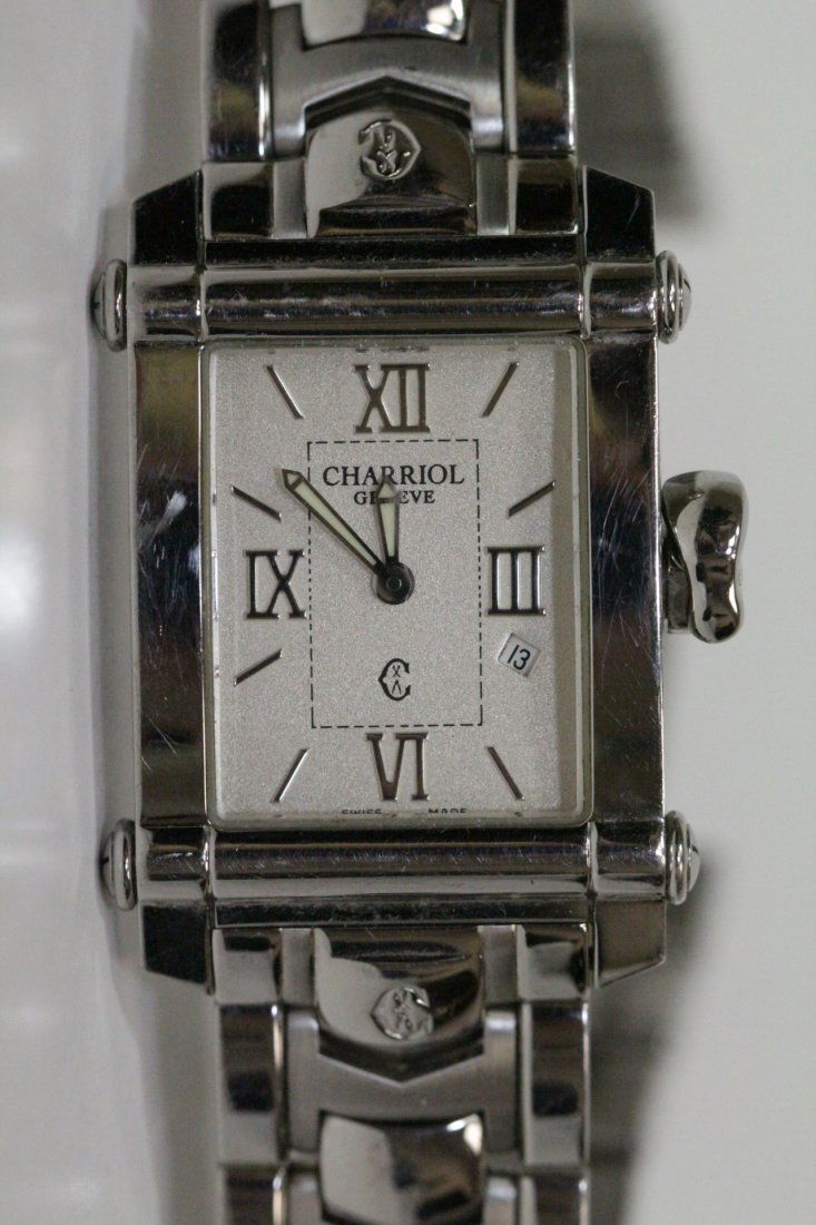 Man's Charriol wrist watch with original band (1 of 9)