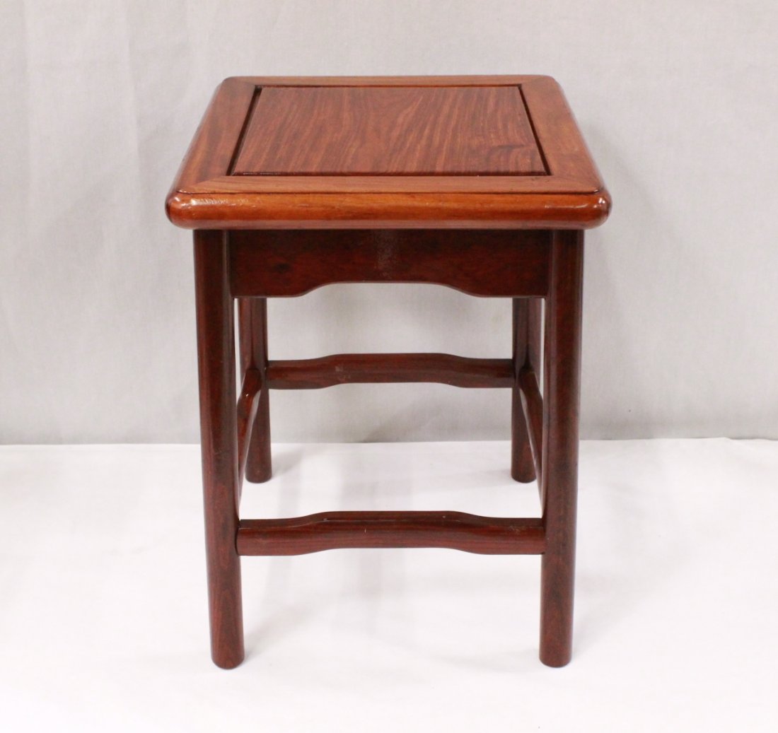 Early 20th c. Chinese rosewood low table (1 of 10)