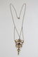 Victorian 10K amethyst & pearl pendant w/ necklace