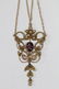 Victorian 10K amethyst & pearl pendant w/ necklace - 2