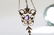 Victorian 10K amethyst & pearl pendant w/ necklace - 8