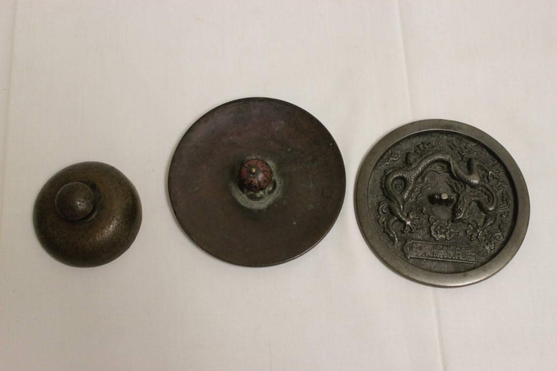3 pieces Chinese bronze (1 of 9)