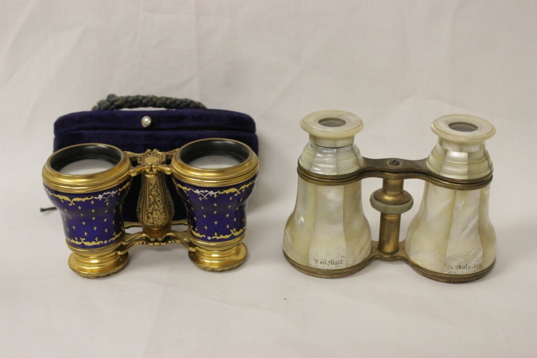 2 French opera glasses (1 of 10)