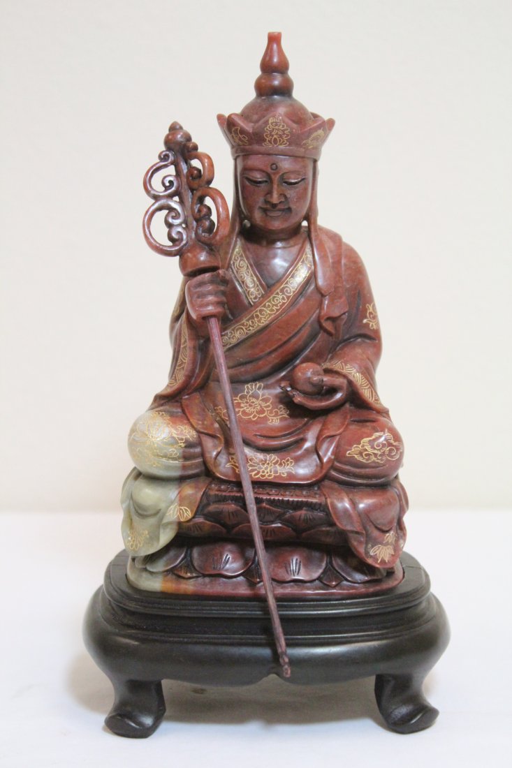 Chinese finely carved shoushan stone sculpture (1 of 10)