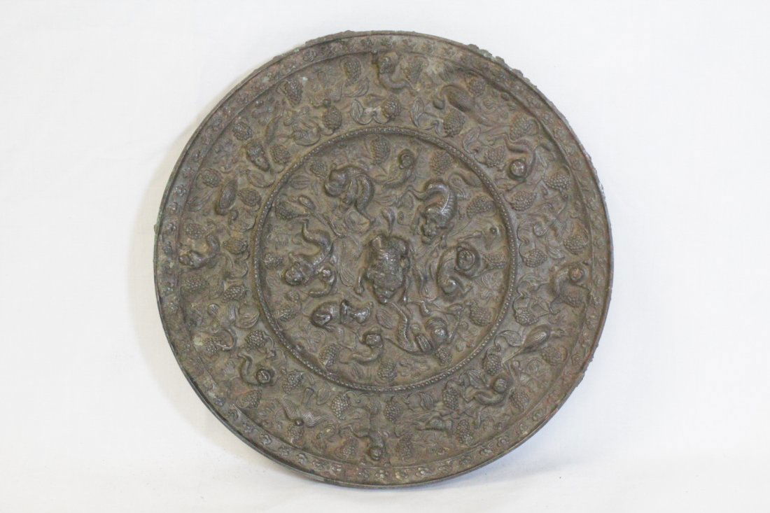 Large bronze mirror (1 of 10)