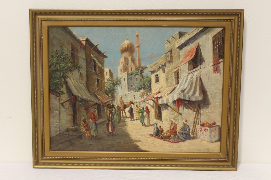 Oil on canvas by Louis Comfort Tiffany (1 of 10)