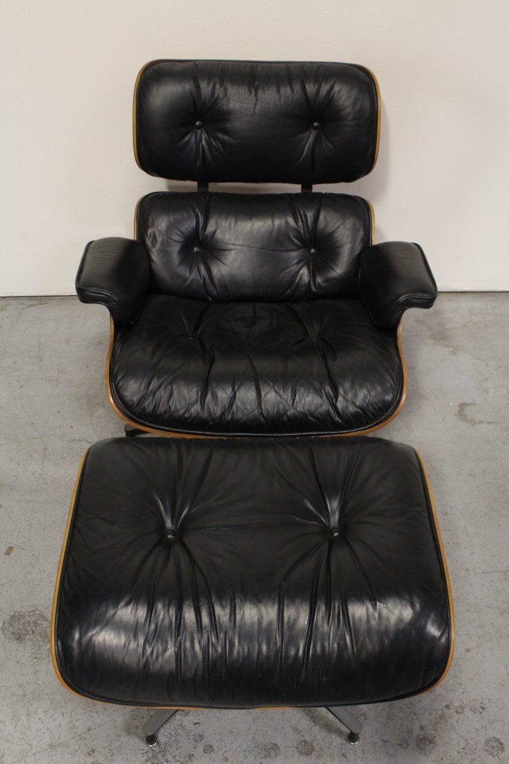 rosewood chair w/ ottoman by Herman Miller (1 of 10)