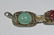 Chinese silver tourmaline jadeite bracelet - 2
