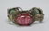 Chinese silver tourmaline jadeite bracelet - 5