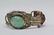 Chinese silver tourmaline jadeite bracelet - 8