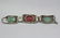 Chinese silver tourmaline jadeite bracelet - 9