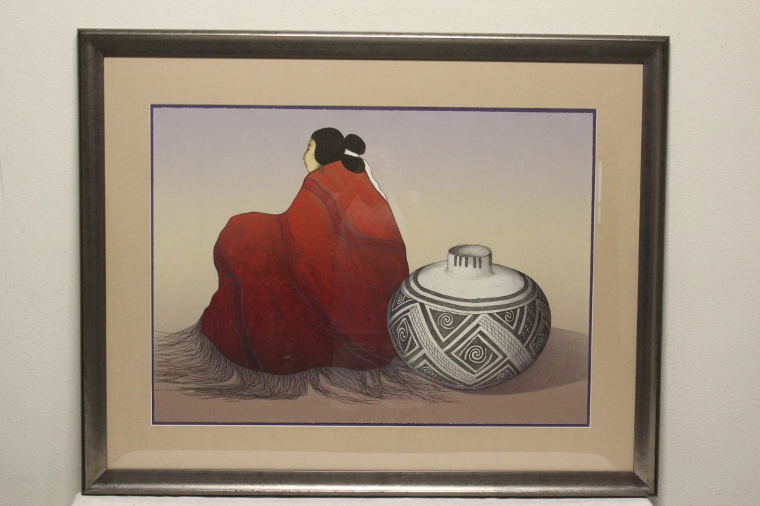 Serigraph by R. C. Gorman, edition 85/225 (1 of 10)