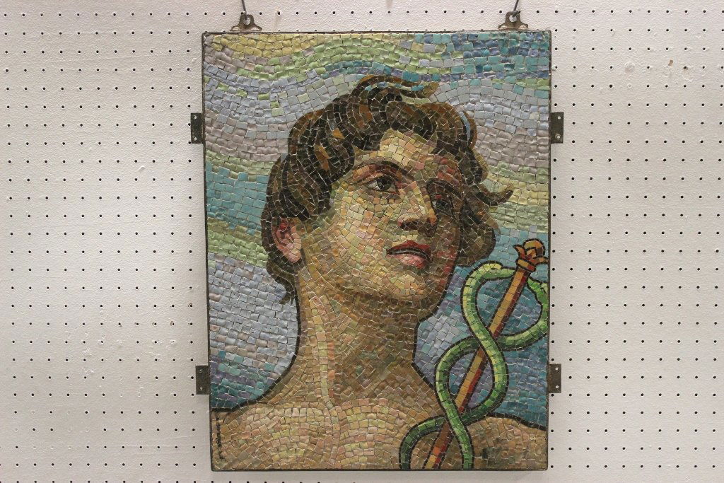 Important 18th/19th c. Italian mosaic panel (1 of 9)