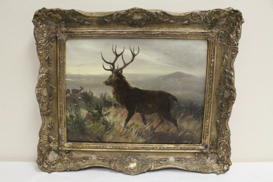 Oil on canvas, signed Arthur Fitzwilliam Tait (1 of 10)