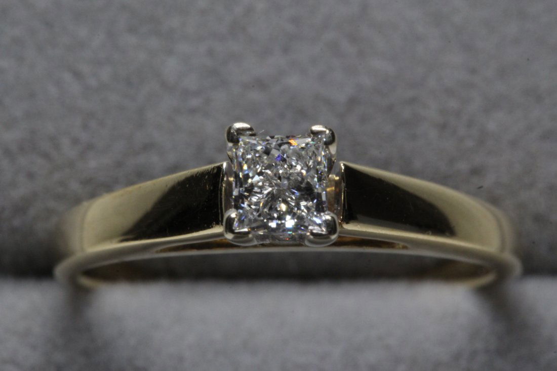 14K Y/G diamond ring (1 of 10)