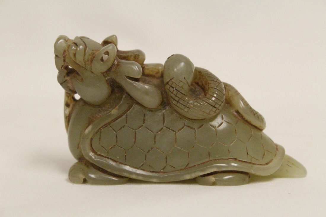 Chinese jade carved qilin (1 of 10)