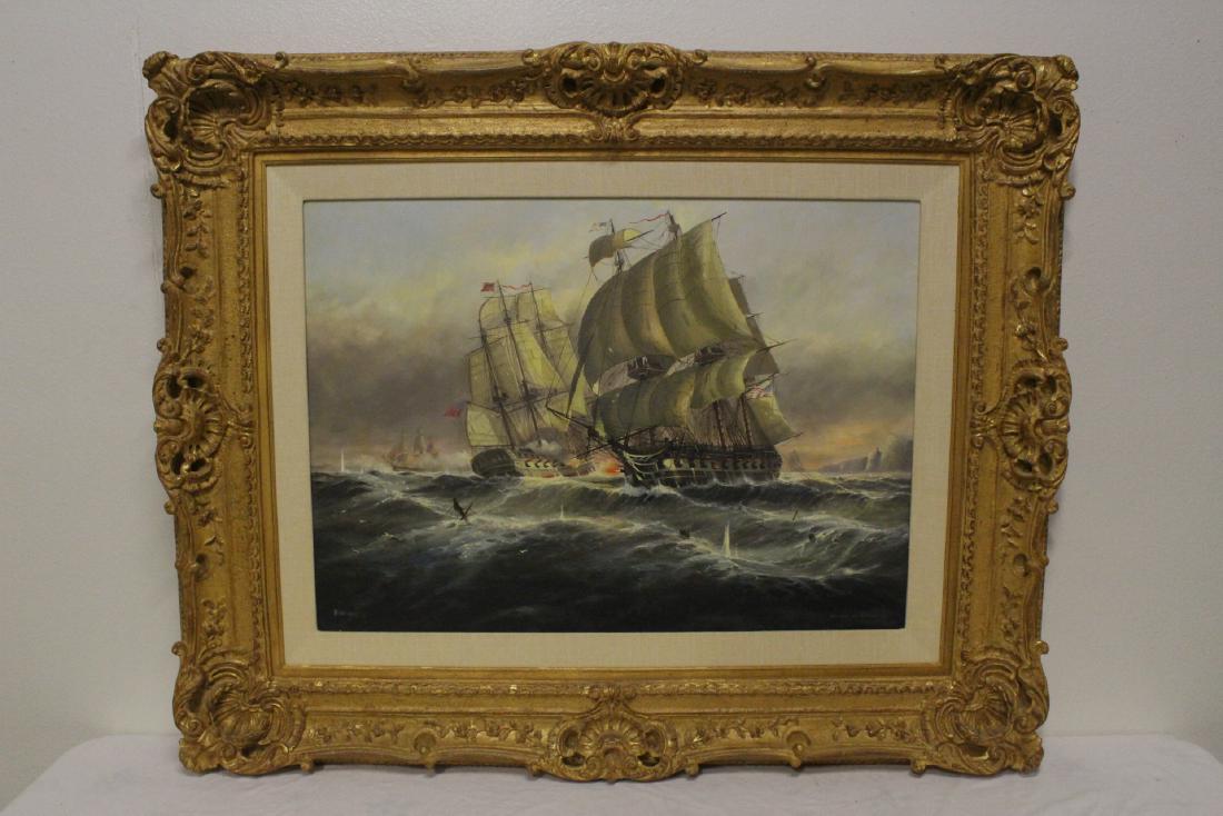 Oil on canvas painting by Michael Whitehand (1 of 10)