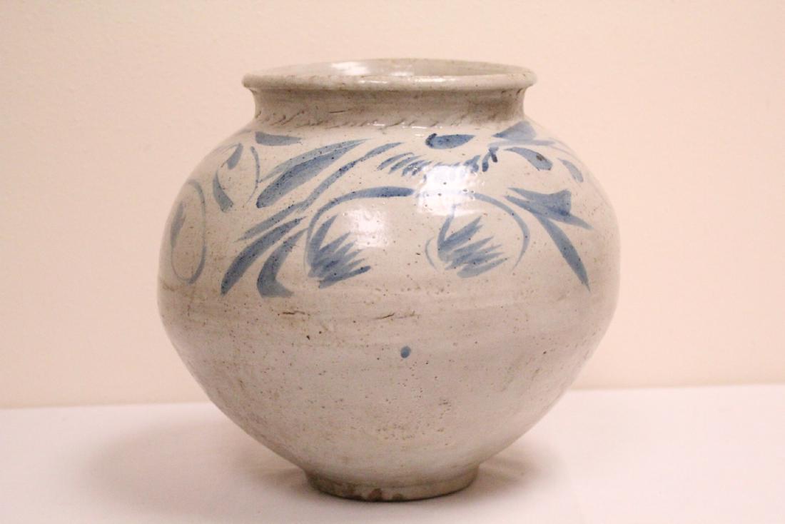 Large Korean vintage blue and white charger (1 of 10)