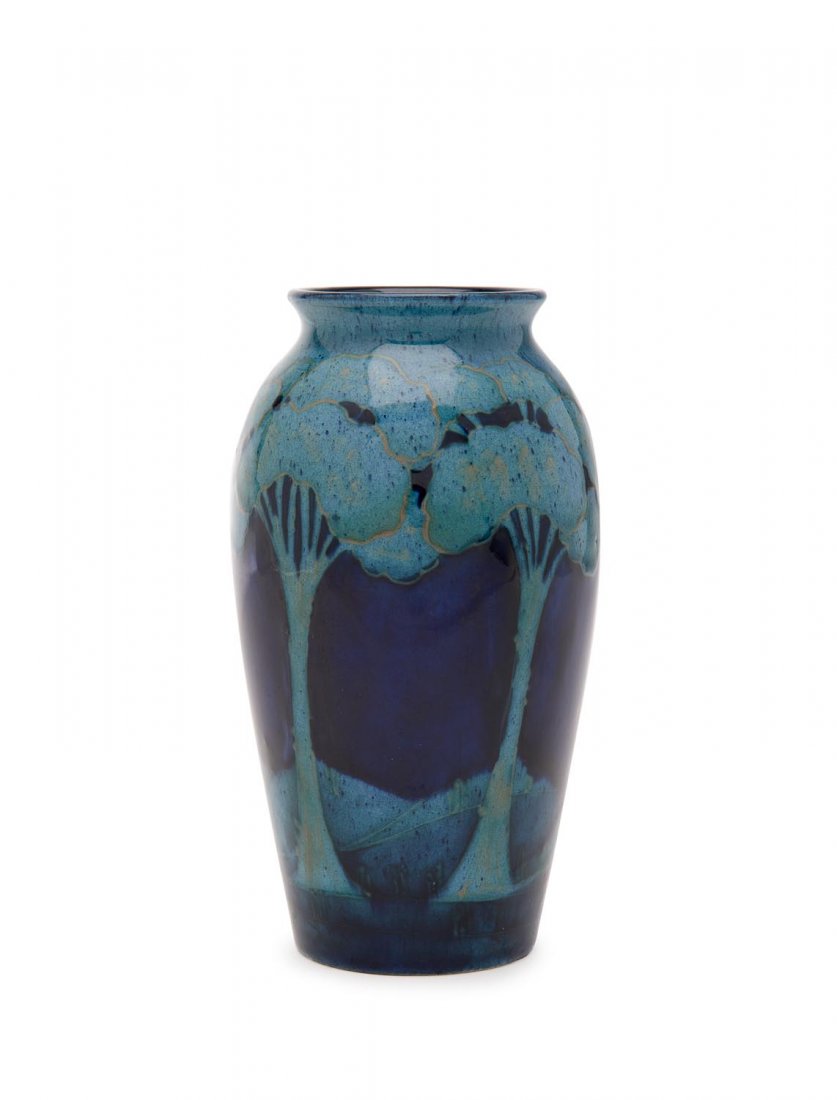 MOORCROFT Moonlit Blue vase. Height 13cm.: MOORCROFT Moonlit Blue vase. Height 13cm.