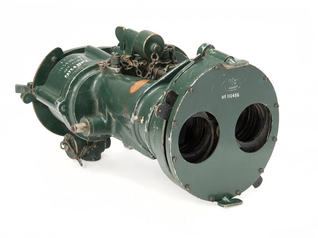 WW2 period naval gunsight binoculars by ROSS of London Mar 29, 2015