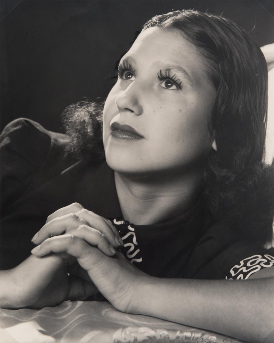 MAXWELL SPENCER (MAX) DUPAIN (1911-1992) Lelia: MAXWELL SPENCER (MAX) DUPAIN (1911-1992) Lelia Roussova, Ballet Russe 1940s silver gelatin photograph signed and dated lower right: Max Dupain 40s 47 x 38 cm