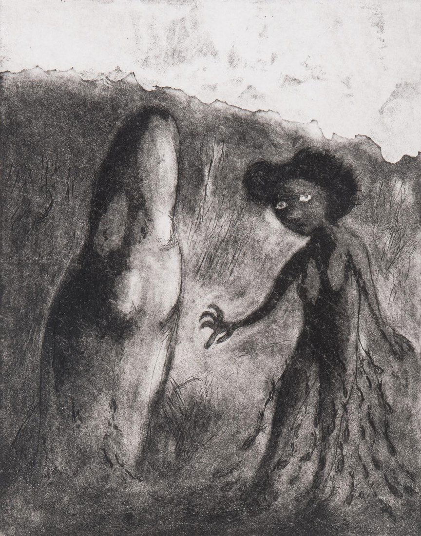 GARRY SHEAD (BORN 1942) Ant Dress: GARRY SHEAD (BORN 1942) Ant Dress etching iii/xv signed, titled, editioned and stamped to margin 24 x 19.5 cm