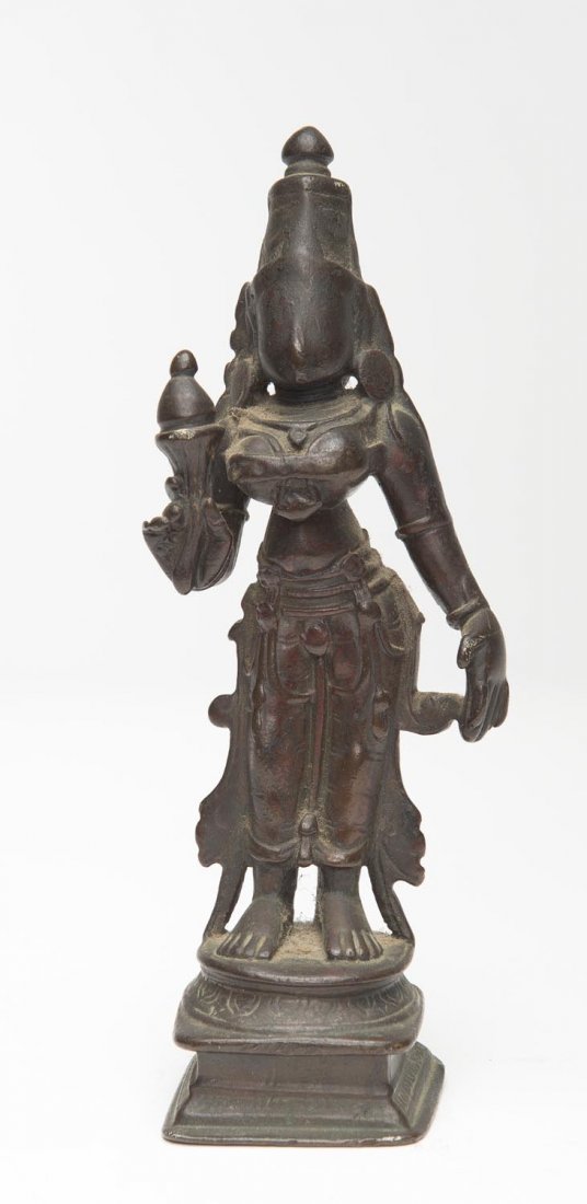A South-Central Indian bronze figure of Bhudevi/ (1 of 4)
