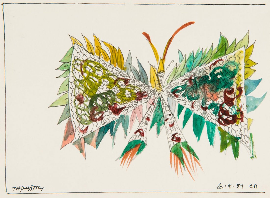 CHARLES BLACKMAN (BORN 1928)  Tapestry 1987 (1 of 1)