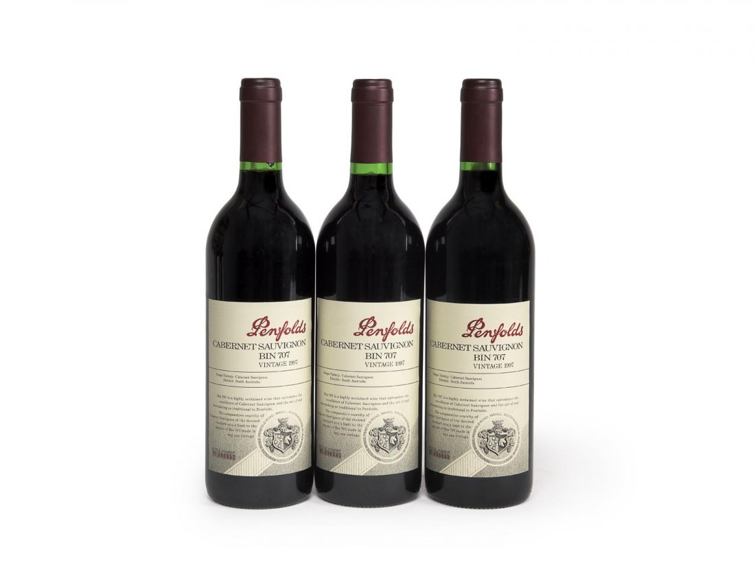 AUSTRALIA: Penfolds, Bin 707, Cabernet Sauvignon, 1997. (1 of 1)