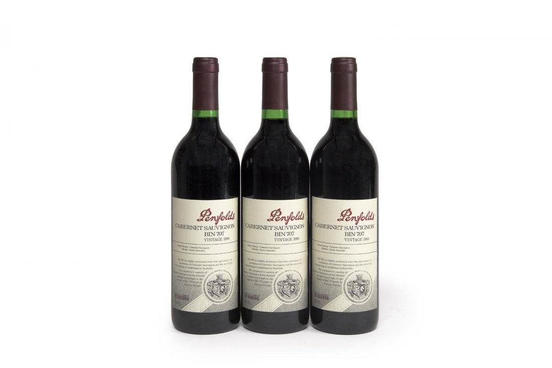 AUSTRALIA: Penfolds, Bin 707, Cabernet Sauvignon, 1998. (1 of 1)
