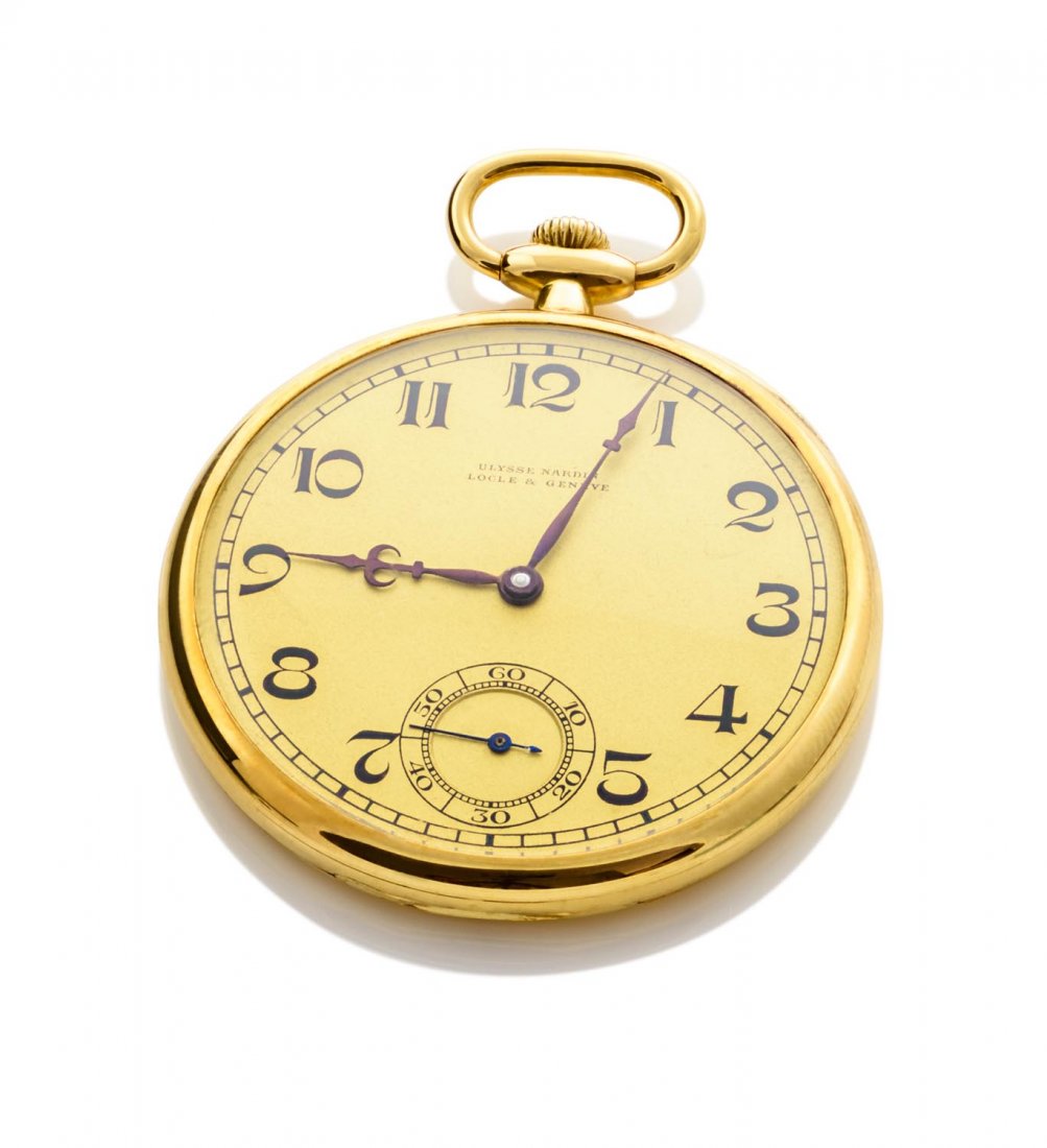 A gold openface pocket watch, Ulysse Nardin, Locle & (1 of 1)
