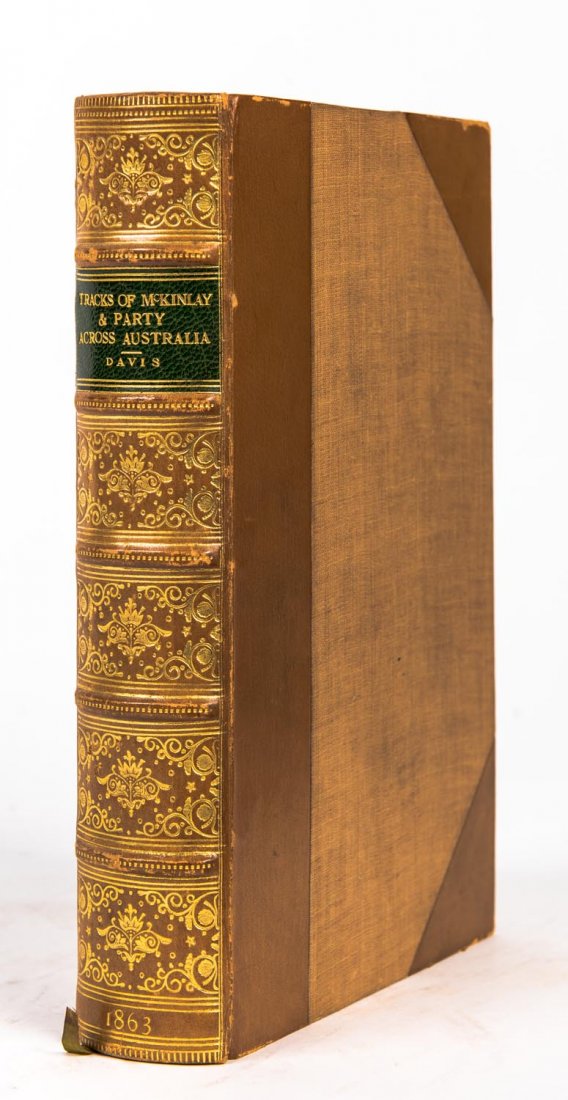 Davis, John. Tracks of McKinlay and Party across: Davis, John. Tracks of McKinlay and Party across Australia. By John Davis, one of the expedition. Edited from Mr. Davisâ€™s Manuscript Journal; with an Introductory View of the Recent Australian