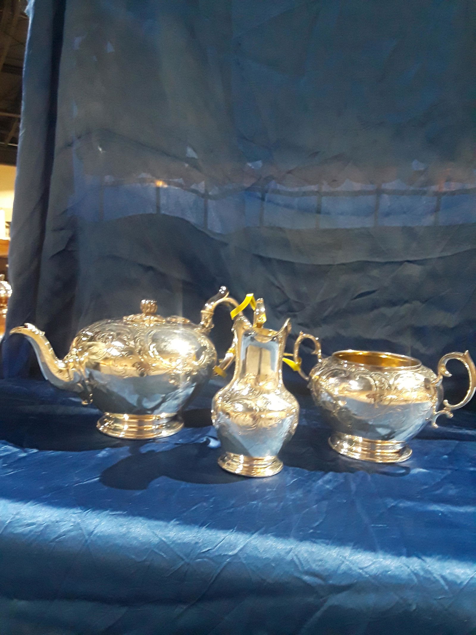 Sheffield 3 piece tea-set (1 of 6)