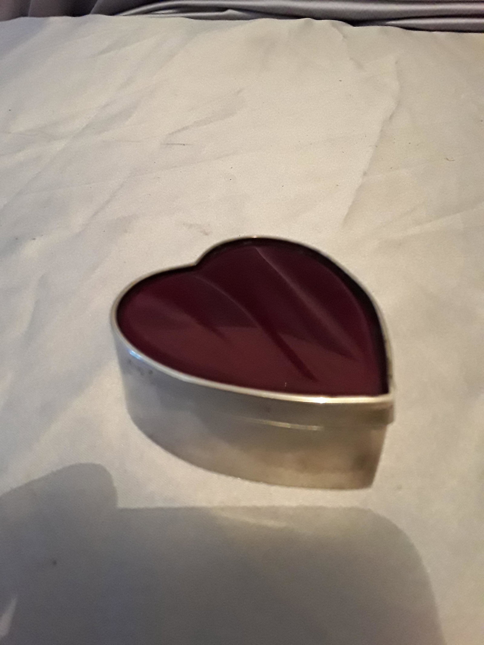 Heart  sterling silver box (1 of 5)