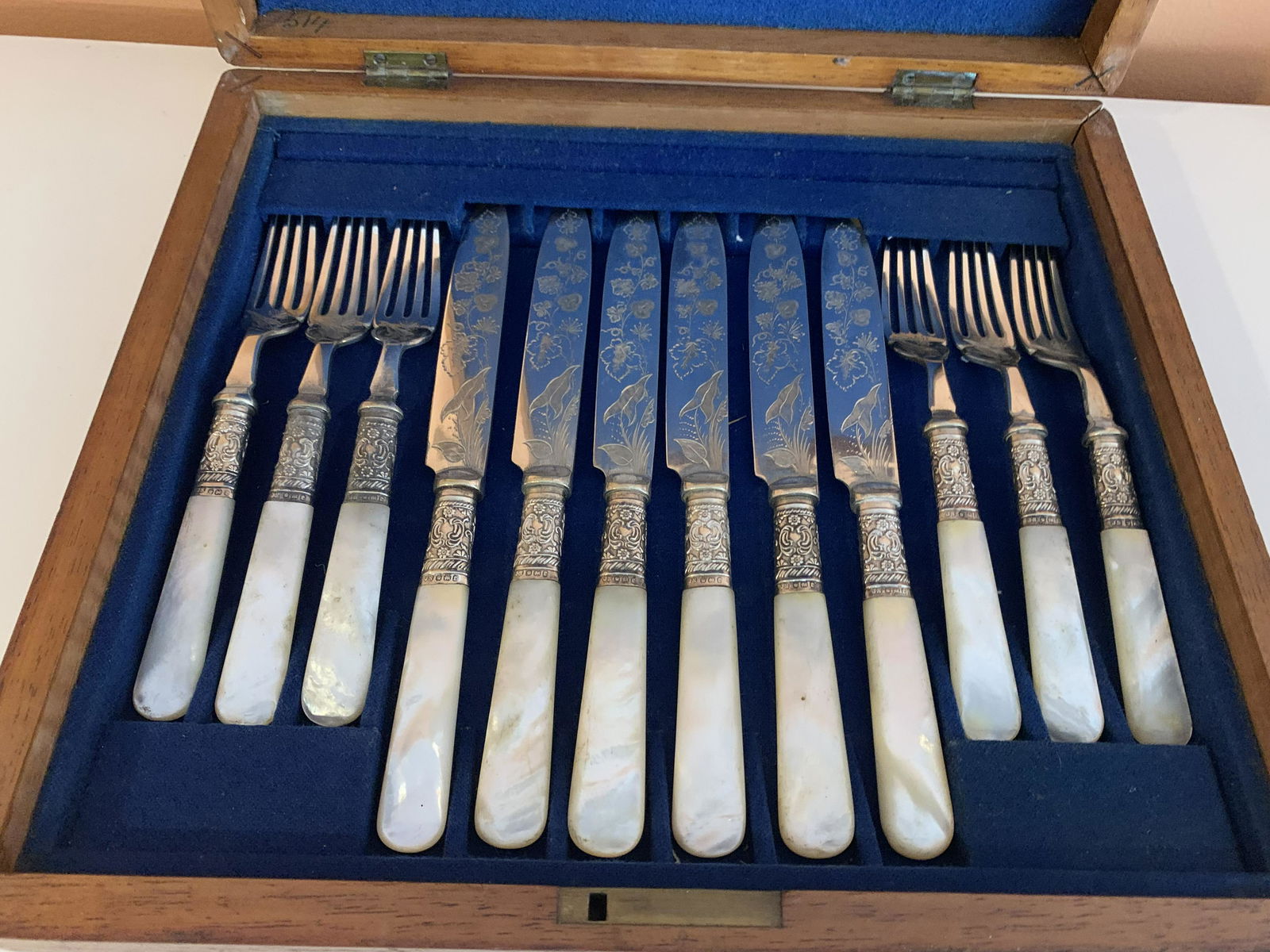 Set of 24 piece fruit dessert cutlery (1 of 10)