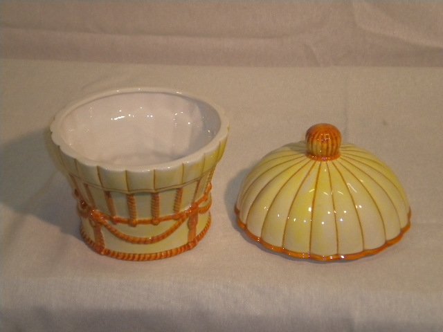 Pottery biscuit case - 2