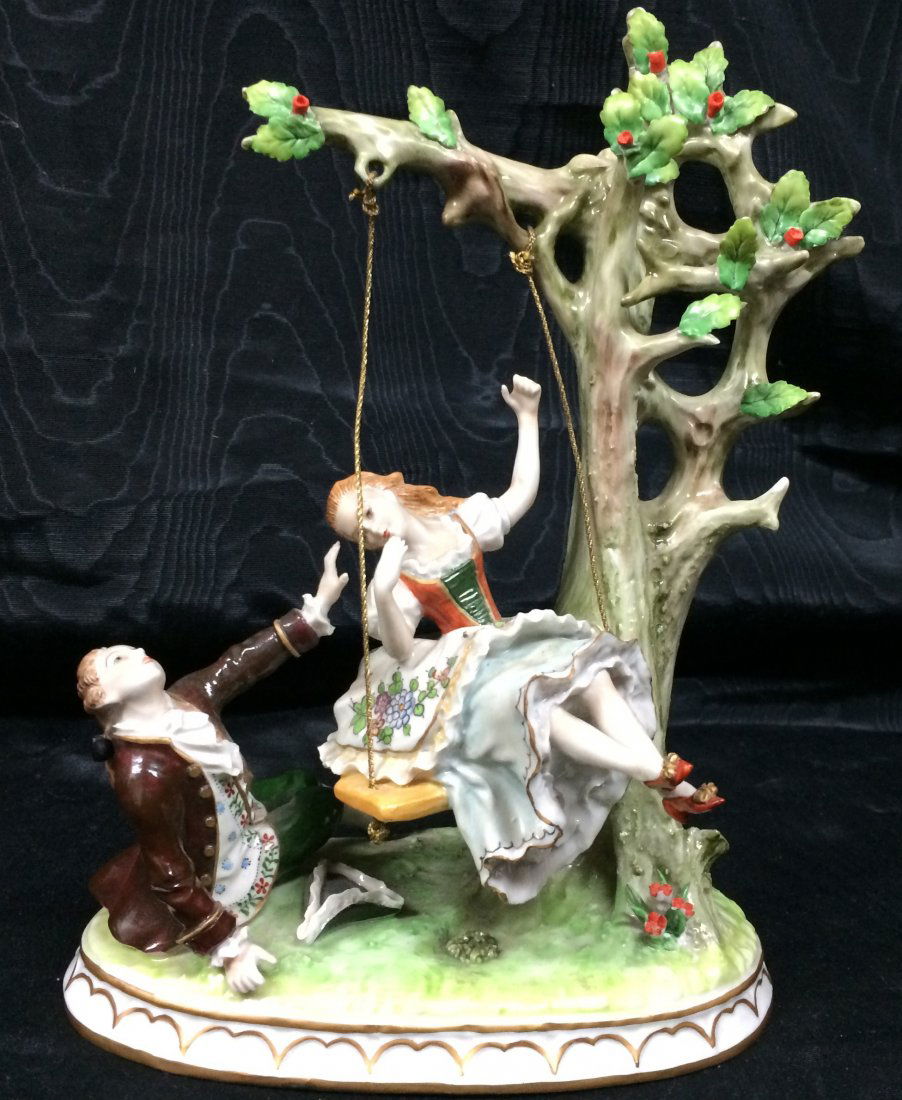 German porcelain group (1 of 3)